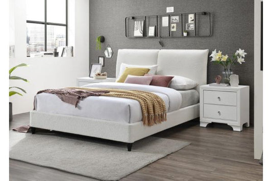 All-Jen Boucle Bed Frame