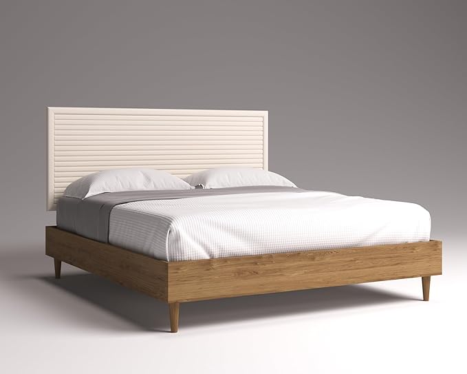 Plato Solid Wood Platform Bed