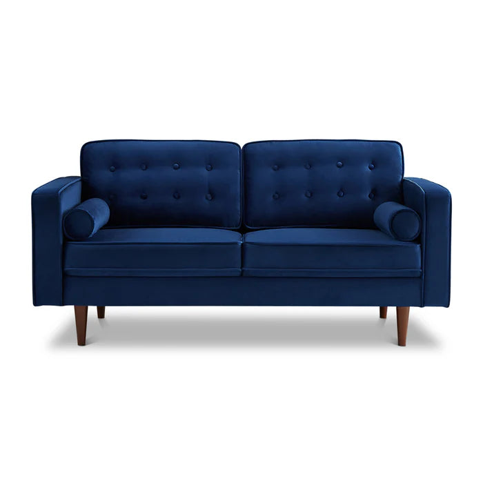 velvet loveseat for apartments mid century modern