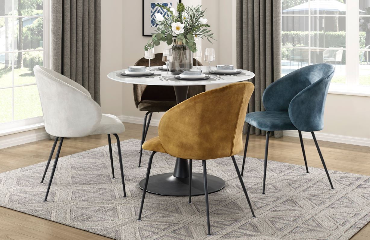 Cosimo 5- Piece Round Dining Set